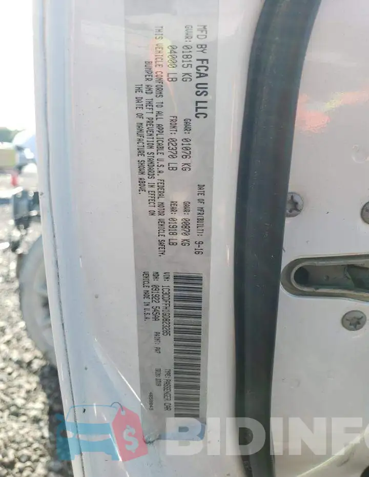 1C3CDFFH1GD823285 Photo# 12