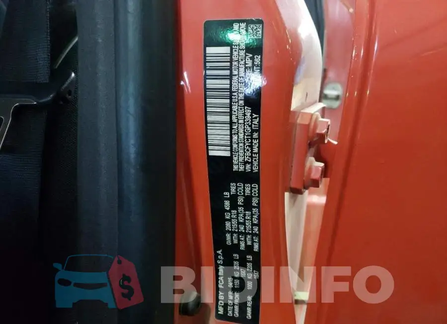 ZFBCFYCT1GP339497 Photo# 13