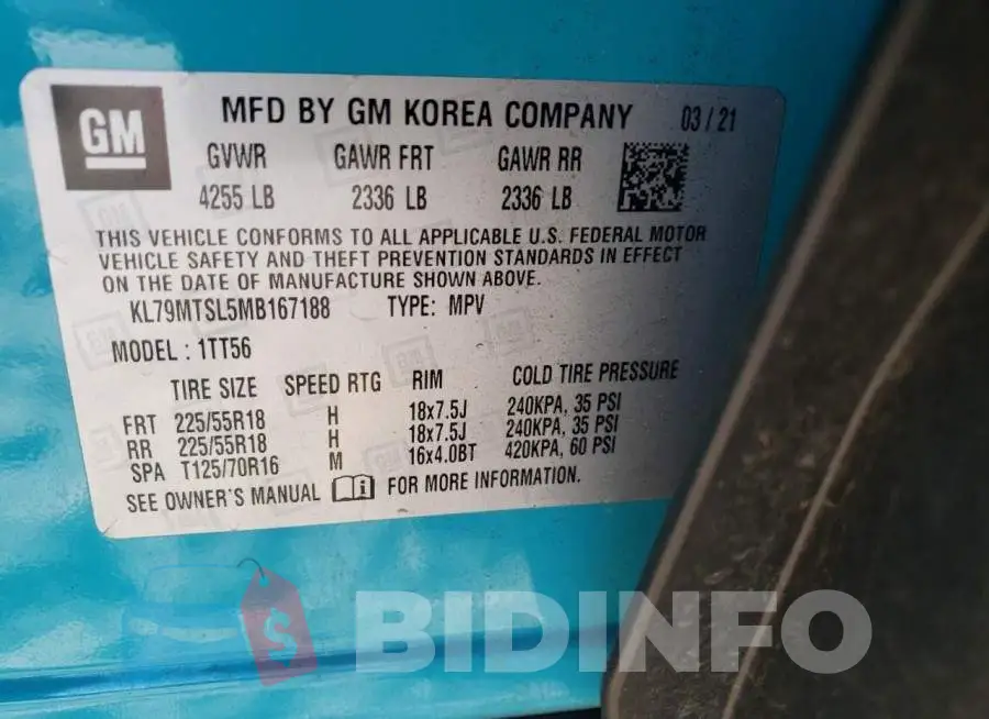 KL79MTSL5MB167188 Photo# 13