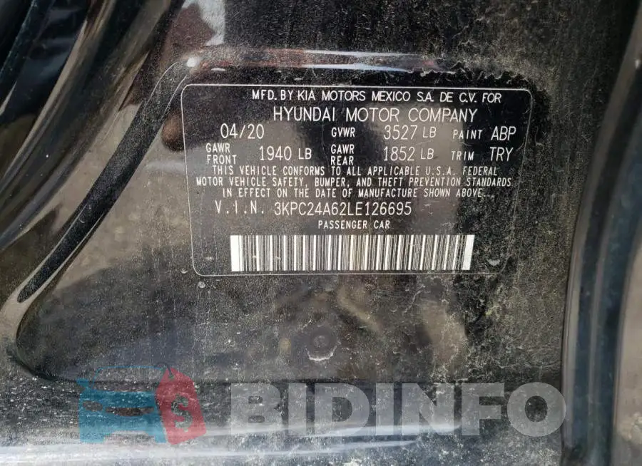 3KPC24A62LE126695 Photo# 12
