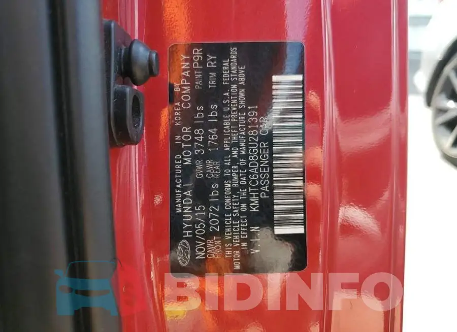 KMHTC6AD8GU281391 Photo# 13