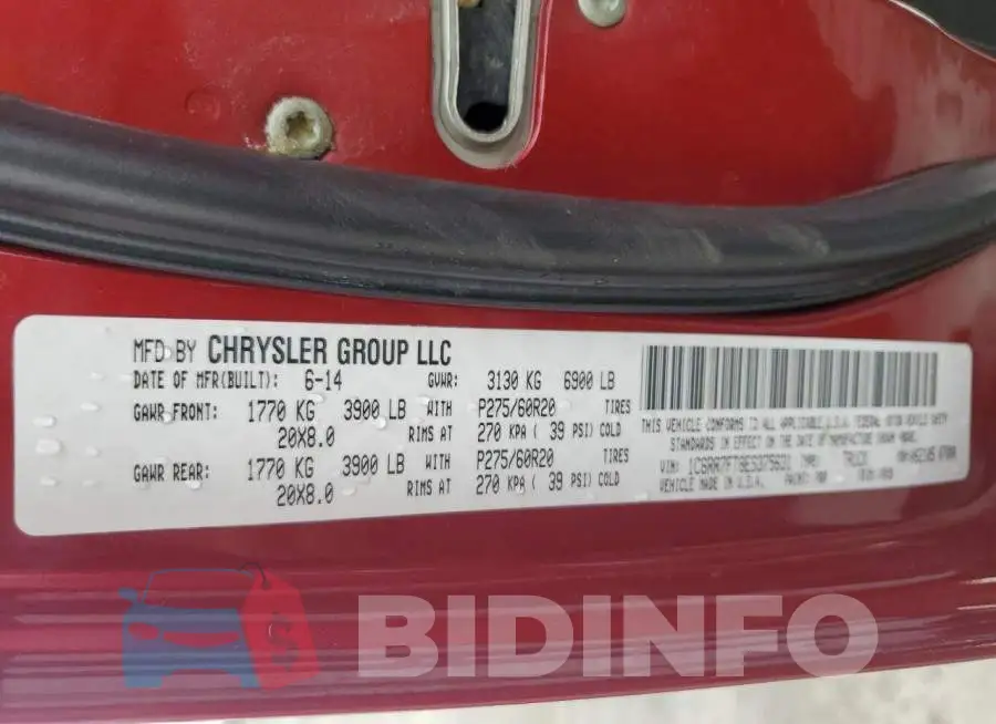 1C6RR7FT8ES375631 Photo# 12