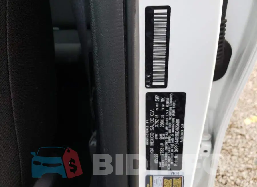 3KPF24AD9NE465680 Photo# 13