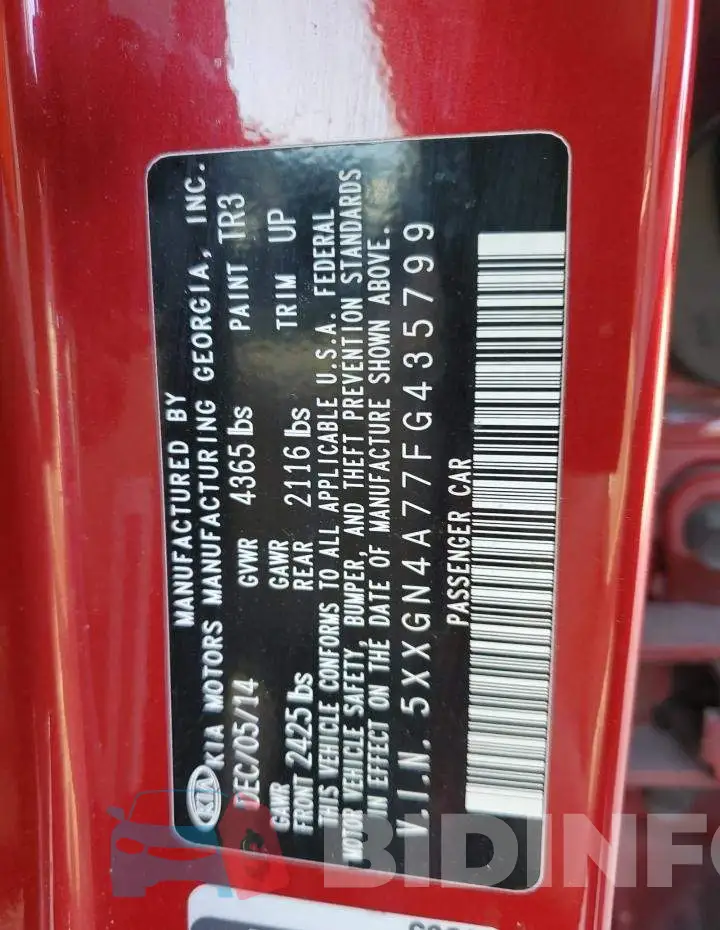 5XXGN4A77FG435799 Photo# 12