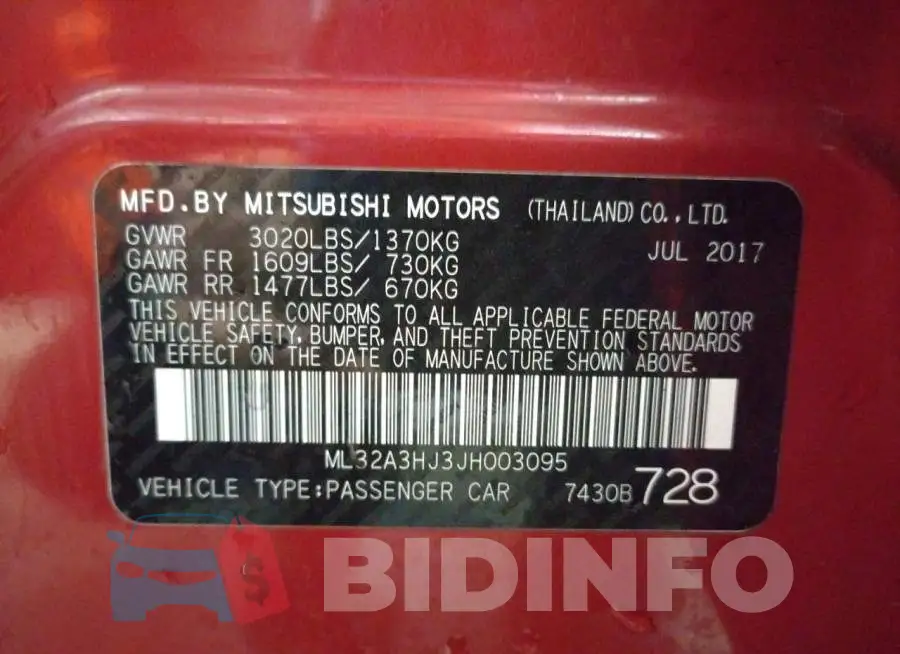 ML32A3HJ3JH003095 Photo# 13