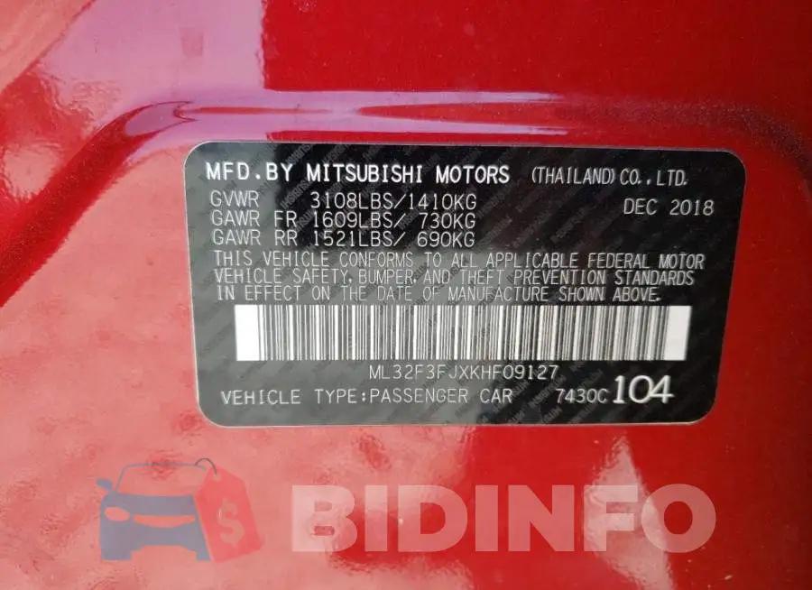 ML32F3FJXKHF09127 Photo# 12