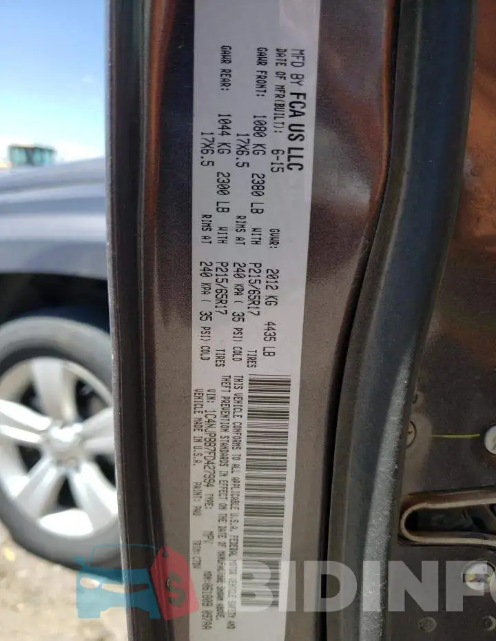 1C4NJPBB7FD427994 Photo# 13