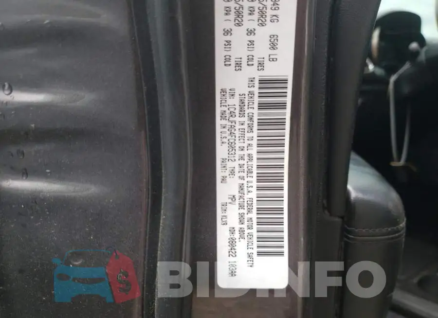 1C4RJFAG4FC605312 Photo# 12