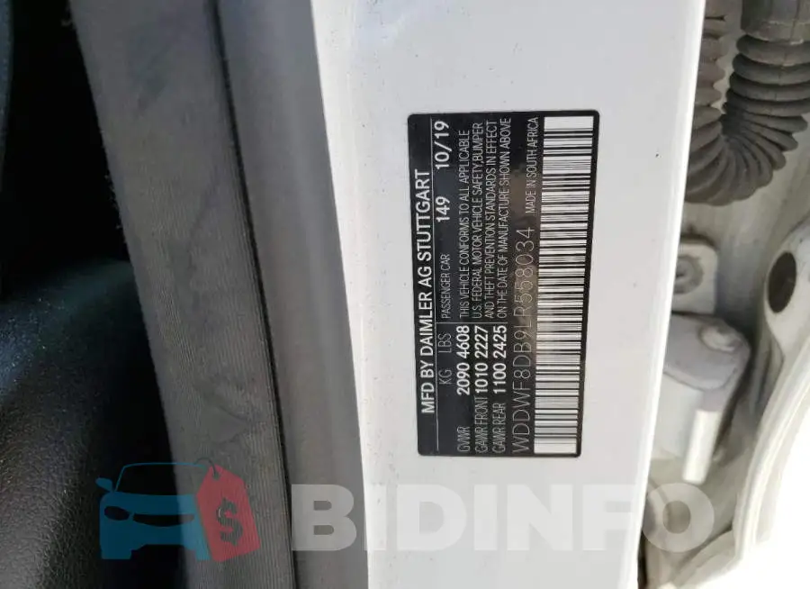 WDDWF8DB9LR558034 Photo# 12