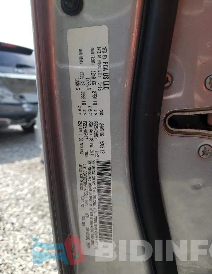 3C4PDCAB0FT675511 Photo# 14