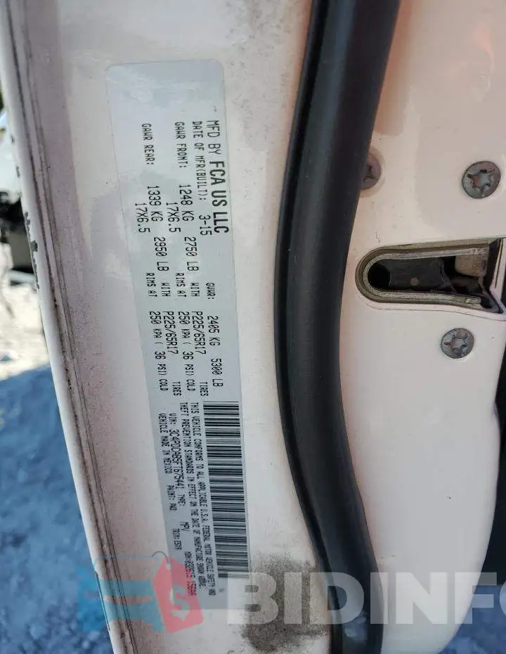 3C4PDCAB5FT675441 Photo# 14