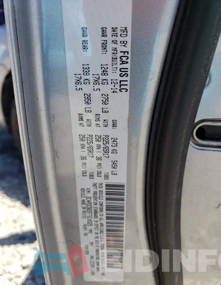 3C4PDCBG5FT610325 Photo# 13