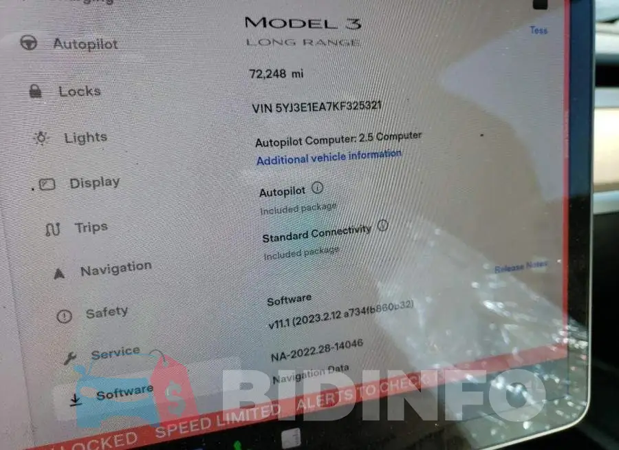 5YJ3E1EA7KF325321 Photo# 9