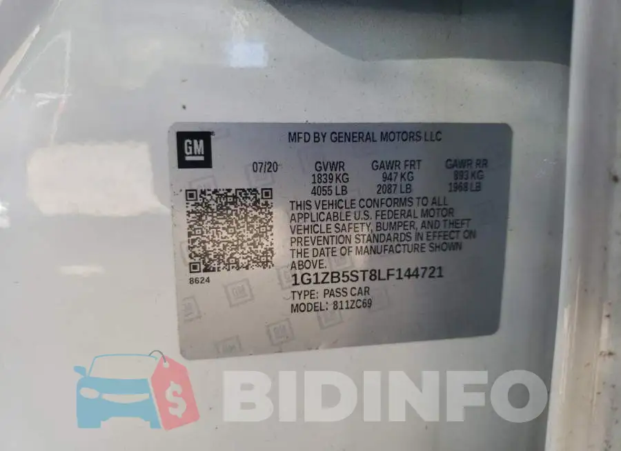 1G1ZB5ST8LF144721 Photo# 12