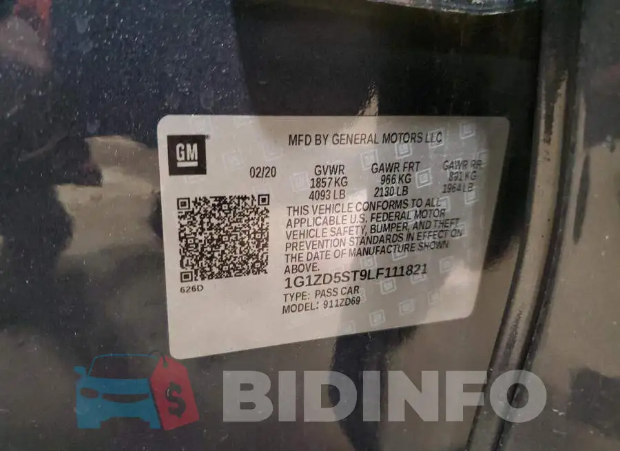 1G1ZD5ST9LF111821 Photo# 12