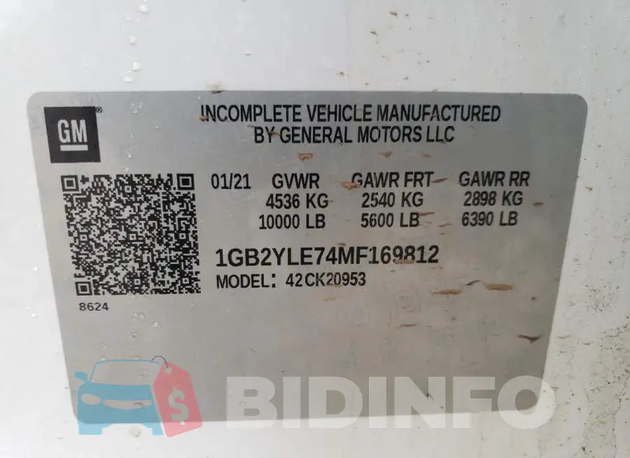 1GB2YLE74MF169812 Photo# 13