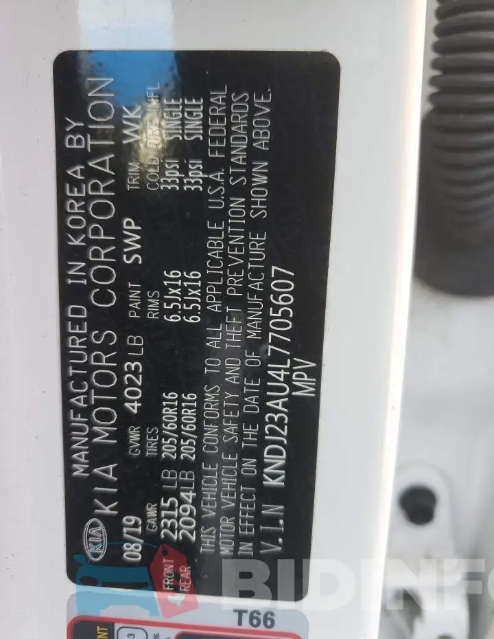 KNDJ23AU4L7705607 Photo# 13