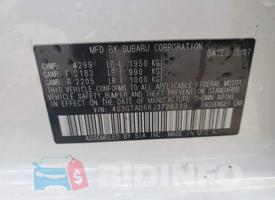 4S3GTAD66J3720719 Photo# 12