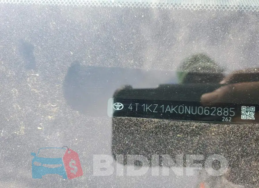 4T1KZ1AK0NU062885 Photo# 12