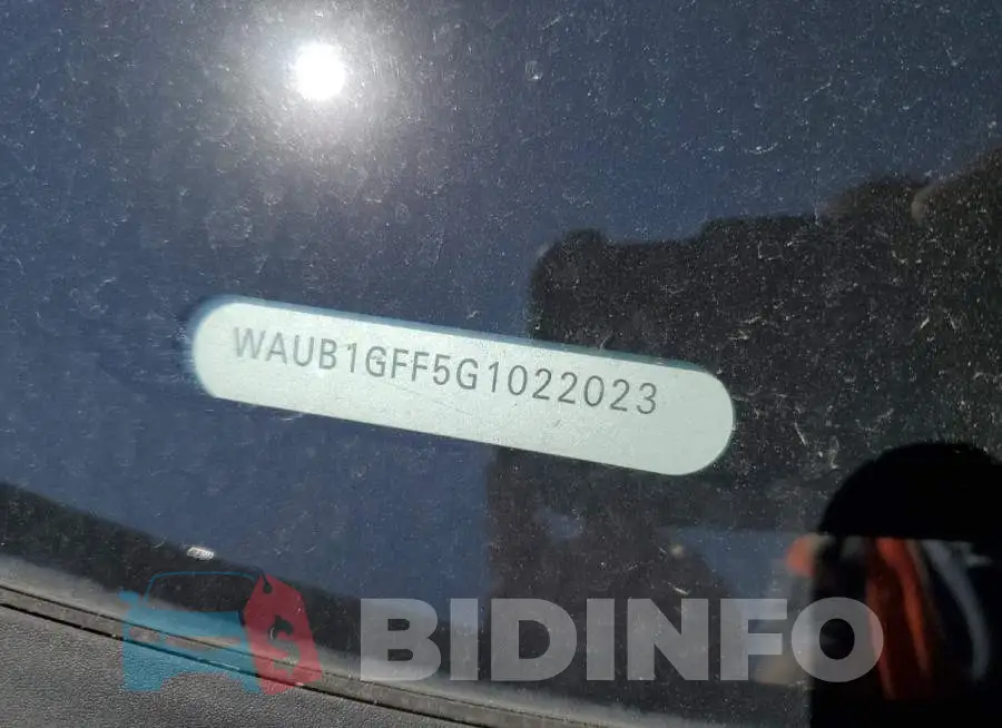 WAUB1GFF5G1022023 Photo# 12