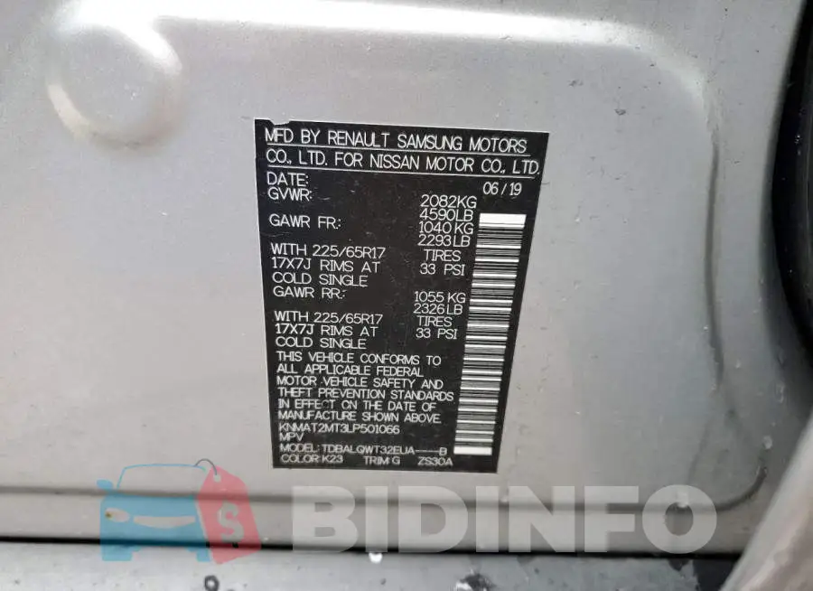 KNMAT2MT3LP501066 Photo# 13
