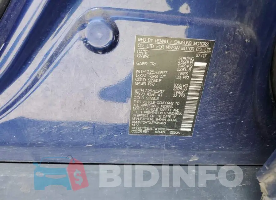KNMAT2MTXJP515463 Photo# 13