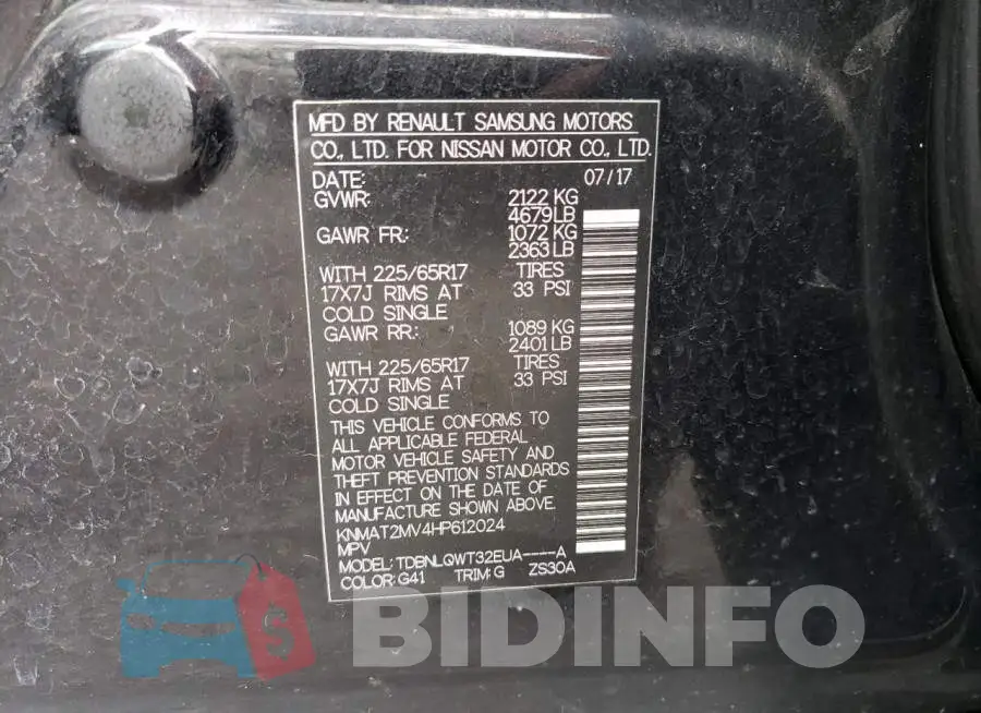 KNMAT2MV4HP612024 Photo# 13
