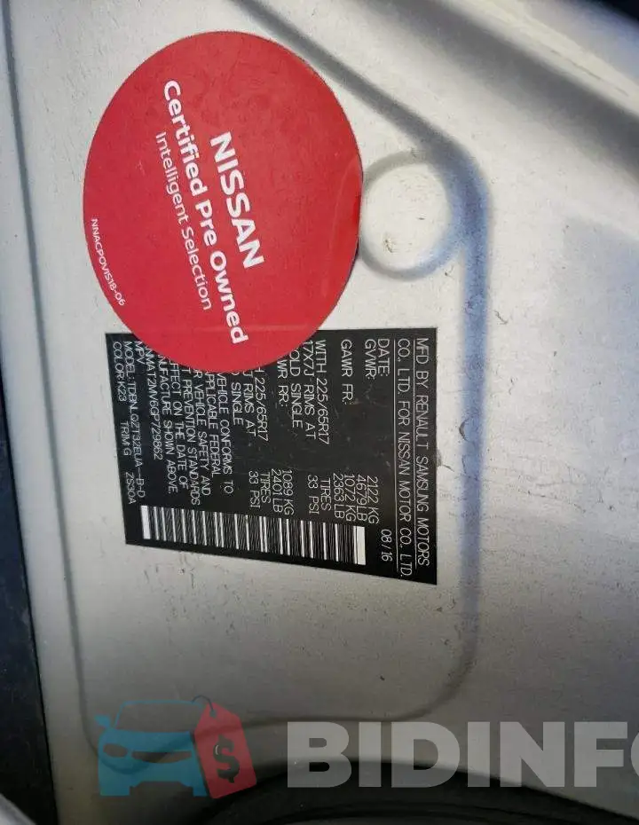 KNMAT2MV6GP729862 Photo# 12