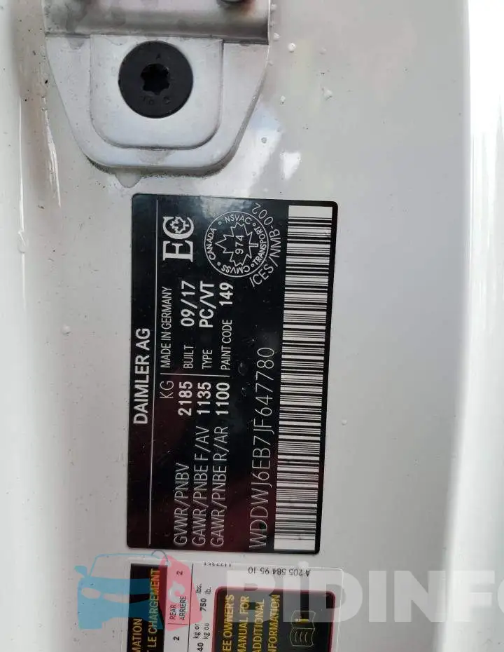 WDDWJ6EB7JF647780 Photo# 12