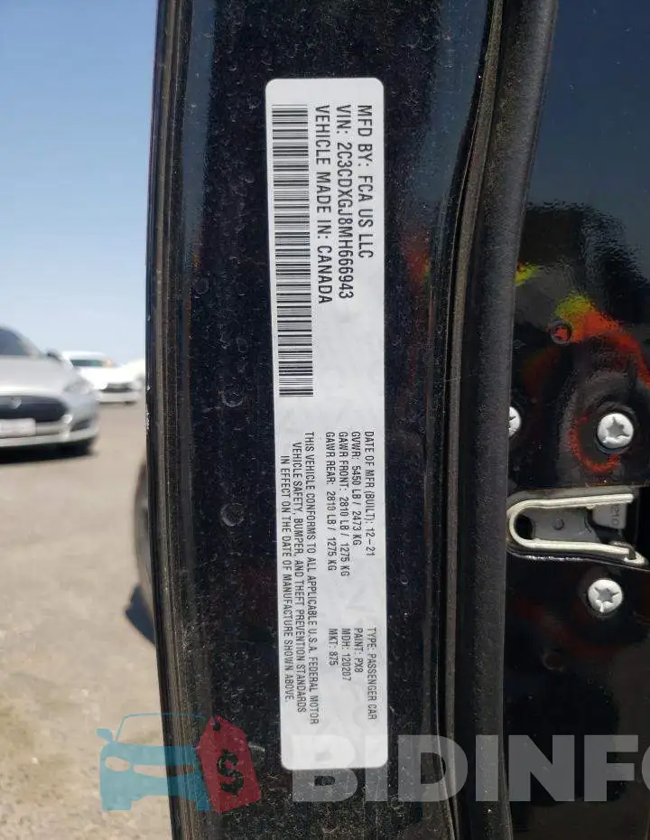 2C3CDXGJ8MH666943 Photo# 13