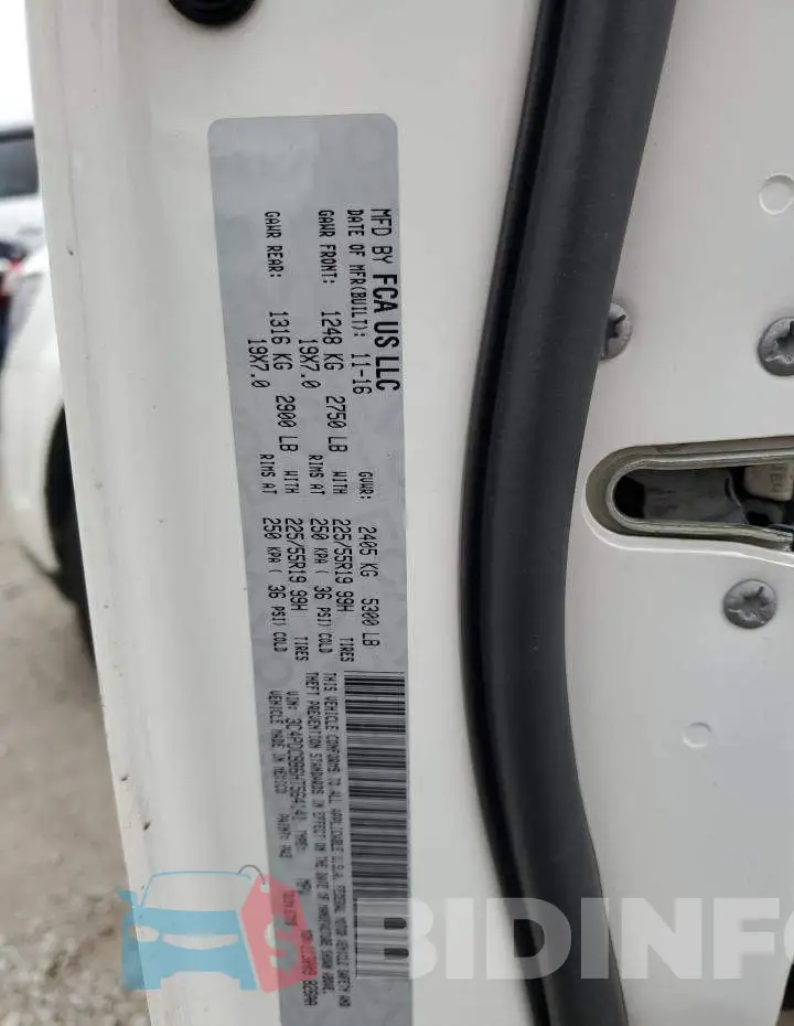 3C4PDCBB6HT564141 Photo# 13