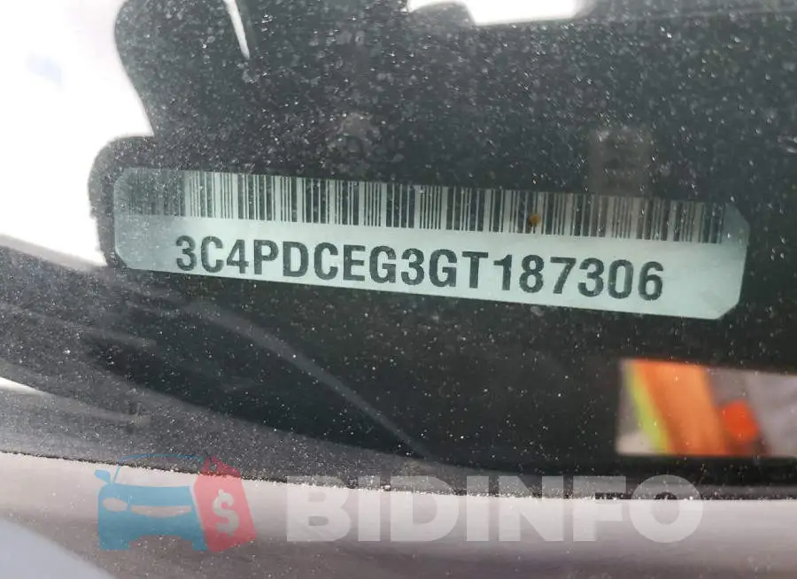 3C4PDCEG3GT187306 Photo# 12