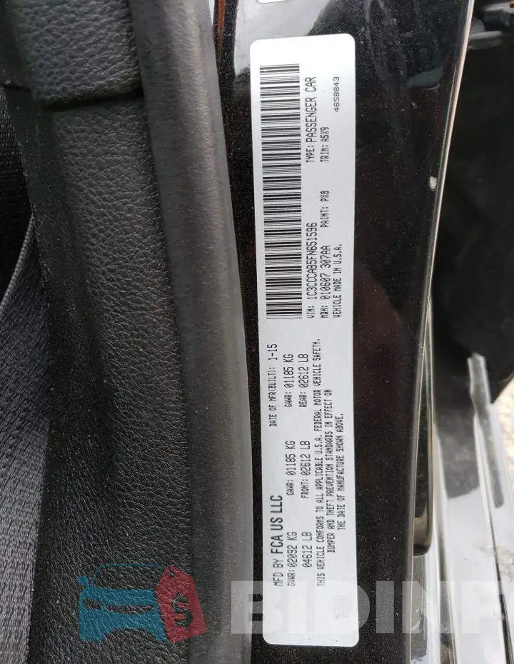 1C3CCCAB5FN651596 Photo# 12