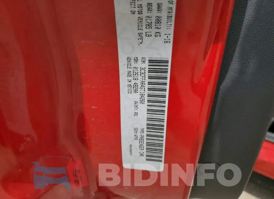 3C3CFFAR4GT184260 Photo# 12