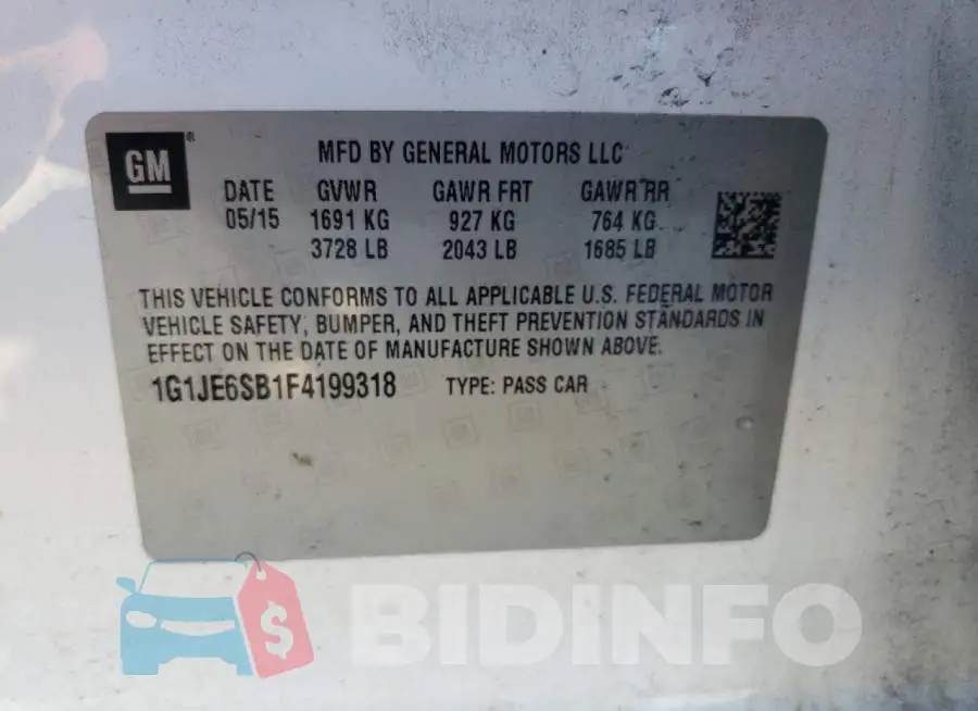 1G1JE6SB1F4199318 Photo# 12