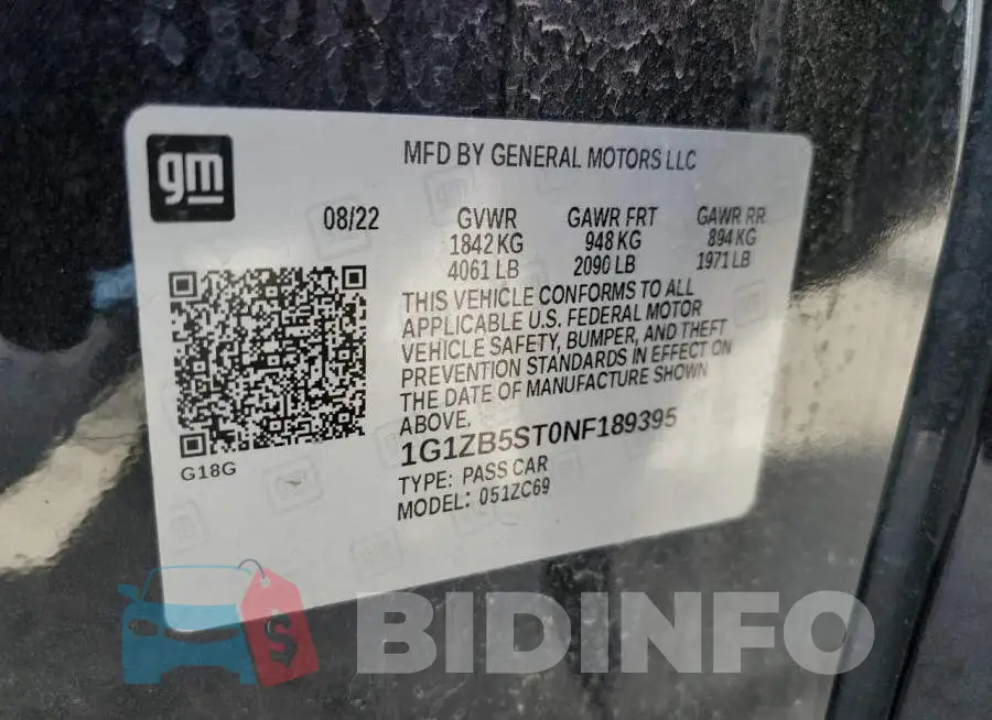 1G1ZB5ST0NF189395 Photo# 12