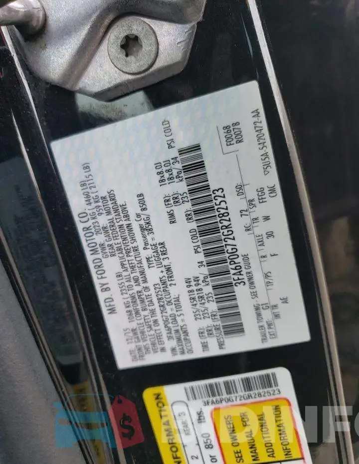 3FA6P0G72GR282523 Photo# 12