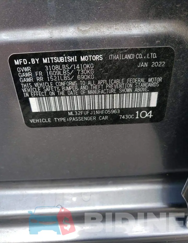 ML32FUFJ1NHF05963 Photo# 12