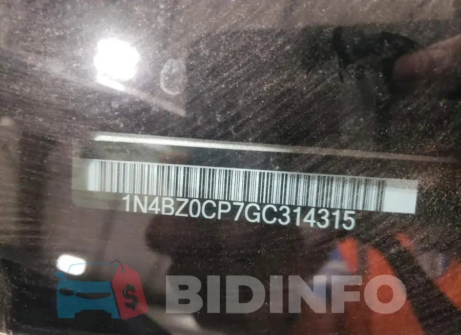 1N4BZ0CP7GC314315 Photo# 12