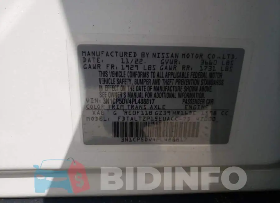 3N1CP5DV4PL488817 Photo# 12