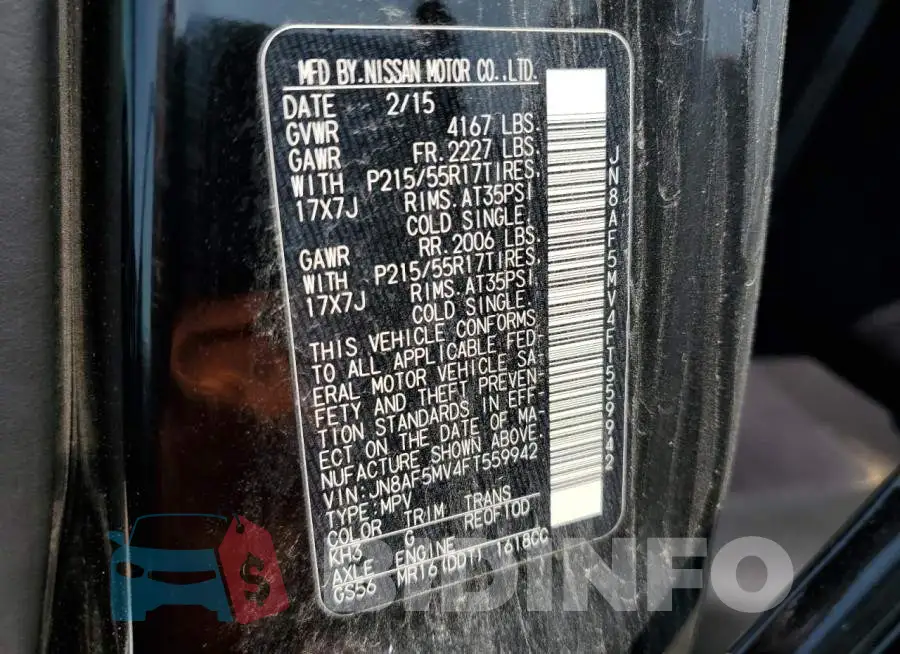 JN8AF5MV4FT559942 Photo# 12