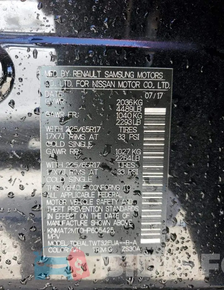 KNMAT2MT0HP605425 Photo# 13