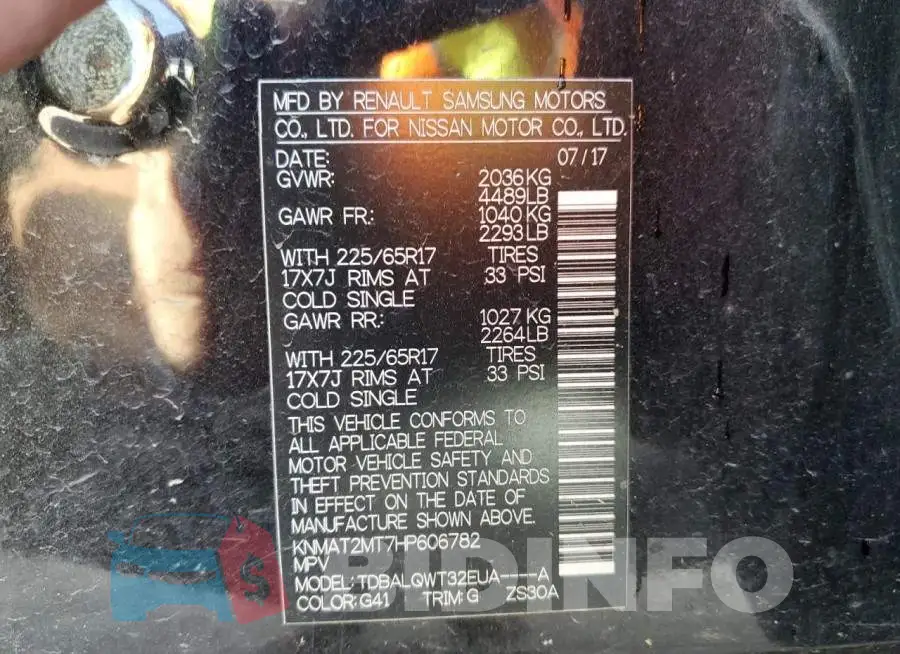KNMAT2MT7HP606782 Photo# 13