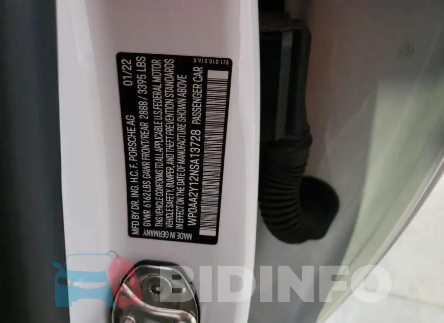 WP0AA2Y12NSA13728 Photo# 12