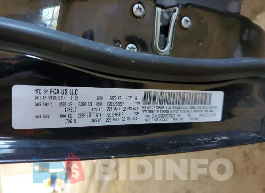 1C4NJRFB2FD272423 Photo# 13