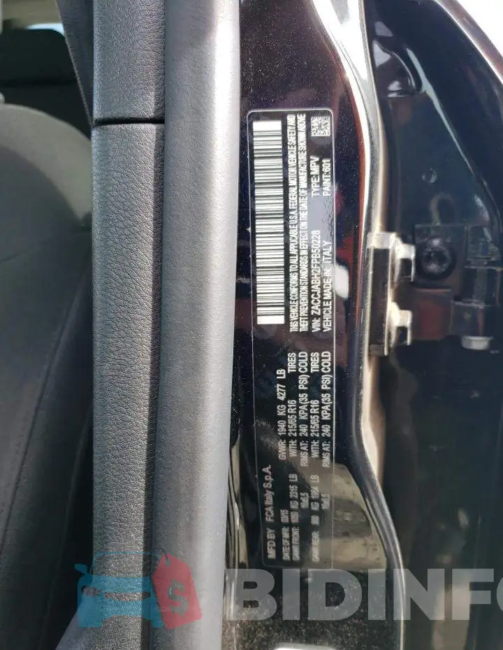 ZACCJABH2FPB50228 Photo# 13
