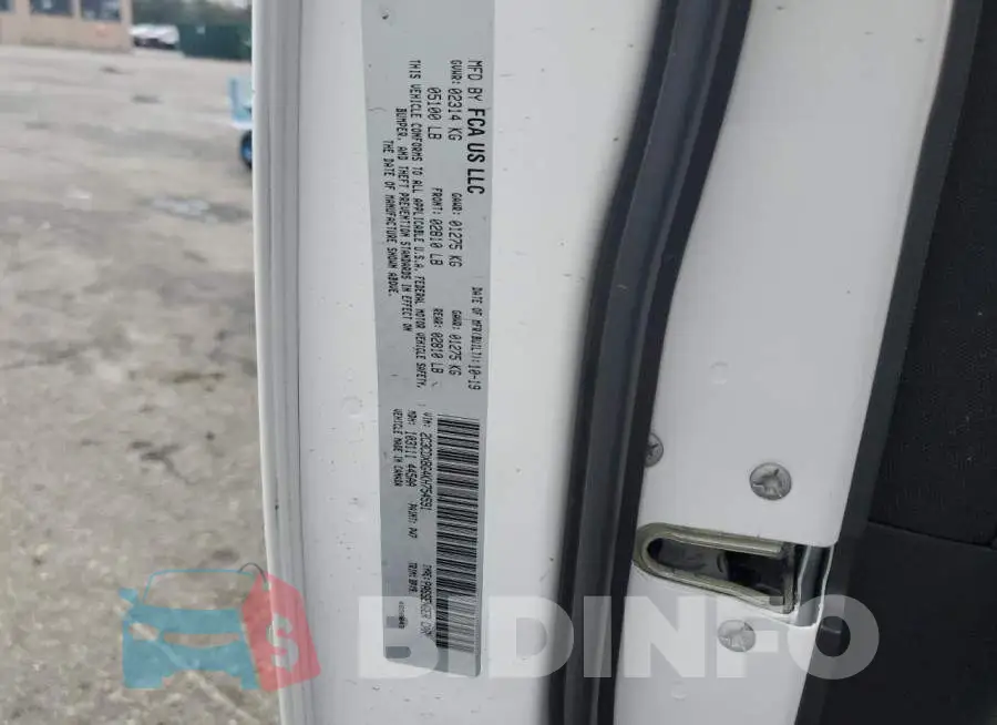 2C3CDXBG4KH754591 Photo# 12