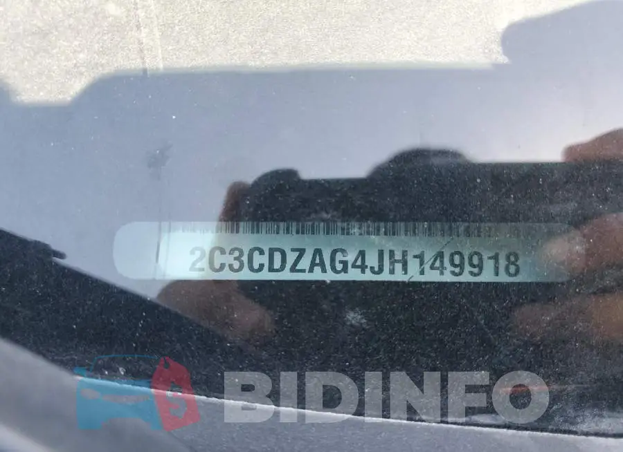 2C3CDZAG4JH149918 Photo# 12