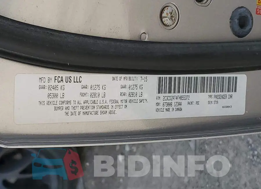 2C3CDZAT4FH855372 Photo# 12