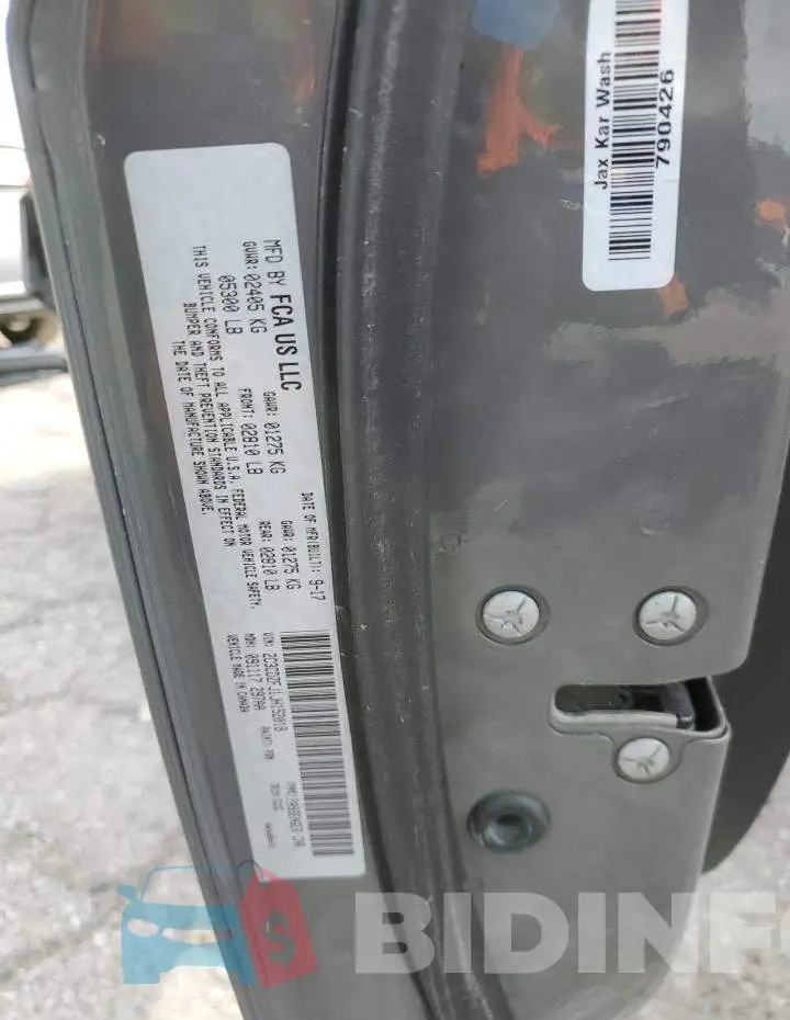 2C3CDZFJ1JH152019 Photo# 12